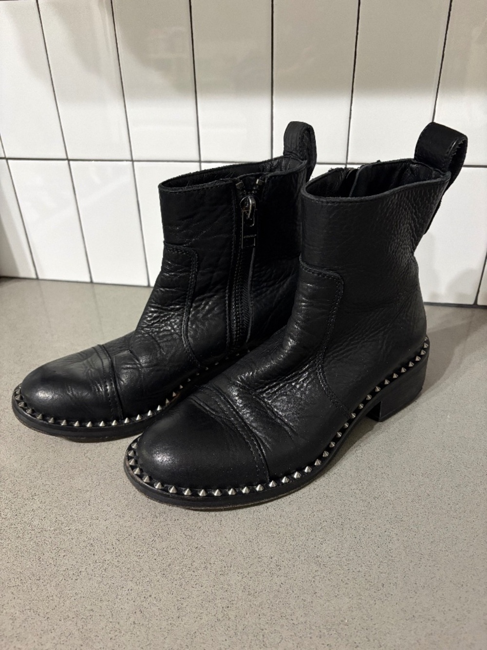 Zadig & Voltaire Empress Clous Boots - size 37 - roughly US 6.5-7